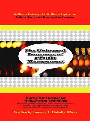 The Universal Language of Project Management - ebook
